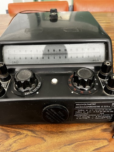 G221a millivoltmètre - g221a, millivoltmètre/