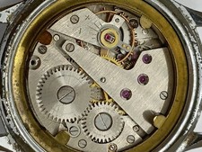 Vintage ANCRE 15 rubis watch Movement Good Balance Main Spring Hands Stem Crown 