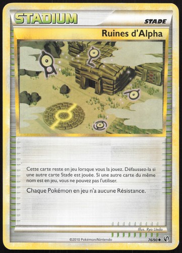 Carte pokémon ruines alpha - pokémon,