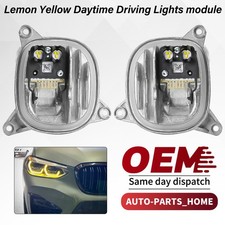 Lemon CSL Yellow DRL LED Module 63117466107/08 For BMW X3 X3M F97 G01 X4 X4M G02