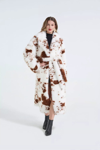 Manteau long femme effet - long,