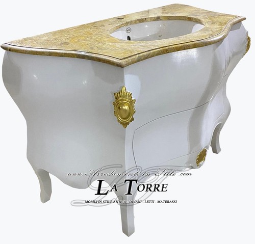 Meuble salle bain louis xv - salle,