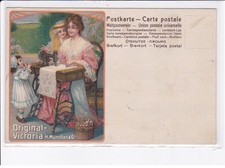 PUBLICITE: original victoria H. Mundlos & Co, machine à coudre - très bon état