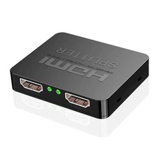 HDMI Splitter HDMI 4K 1 entrée / 2 sorties Répartiteur 1x2 Full HD 1080p Noir