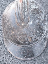 casque Adrian insigne chasseur