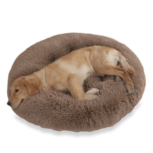Panier chien rond - chien, coussin