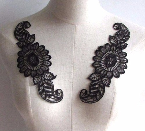 Lot appliques dentelle - lot,