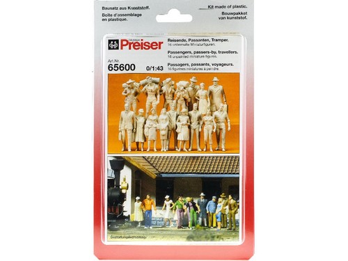 Preiser passagers et - 16,