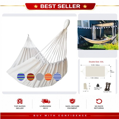 Hamac brésilien double - , coton