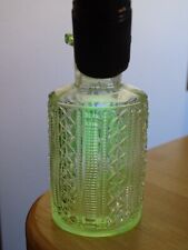 PORTIEUX URALINE ANTIQUE GLASS TOILET BOTTLE MOLD ht 17 cm