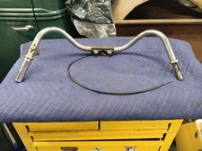 STOCK HARLEY PANHEAD SHOVELHEAD CHOPPER BOBBER BUCKHORN HANDLEBARS.