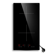 Plaque Induction 2 Feux Encastrable,52cm 2990W, Plaque de Cuisson Electrique