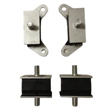 PEUGEOT 204 / 304 - Jeu de supports moteur inférieurs et supérieurs - NEUF