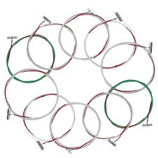  10pcs Instrument de musique chinois B String Guzheng 6-10 String Chinese