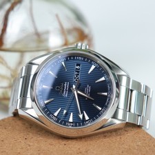 Omega Seamaster Aqua Terra 43 Calender | Blue | Ref. 231.10.43.22.03.002