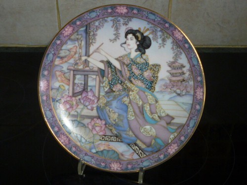 Assiette porcelaine anglaise - assiette,
