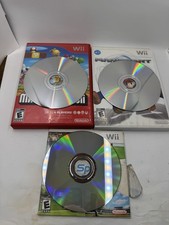 Wii Lot / Mario Kart Wii Complete ,New Super Mario bros Complete  & Wii Sports .