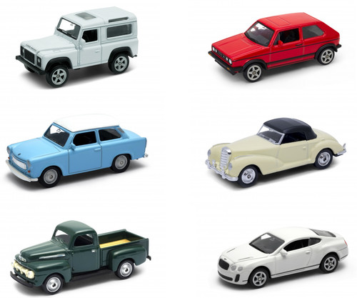 Lot voitures miniatures - lot, 6