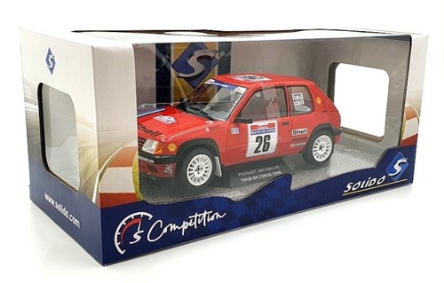 Peugeot 205 rallye - rallye, rouge