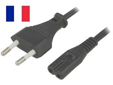 EU C7 Câble d'Alimentation Pour Imprimante TV HiFi Caméra Chargeur PC Portable