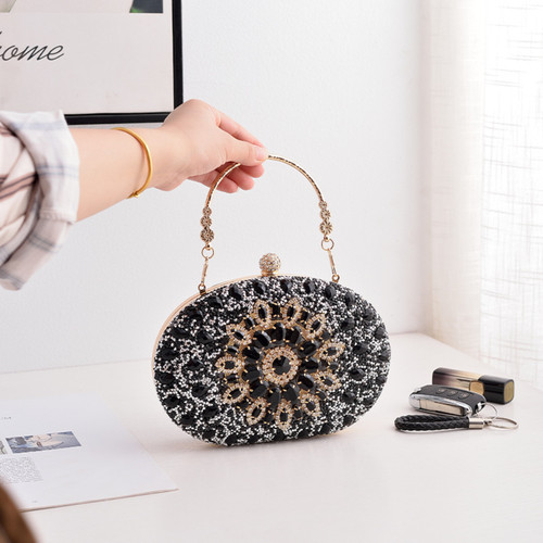 Femme cristal sac main - cristal,
