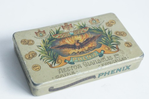 Boîte cigarettes tôle - boîte,