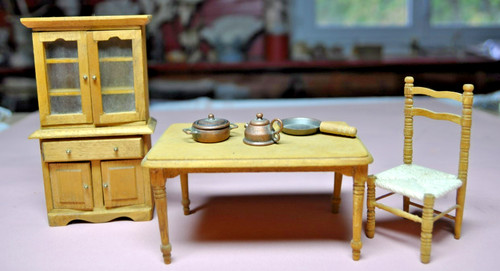 Ensemble meubles miniatures - ensemble, de