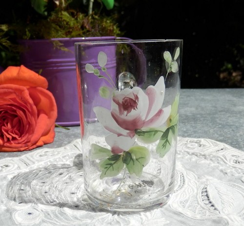 Verre chope cristal - verre,