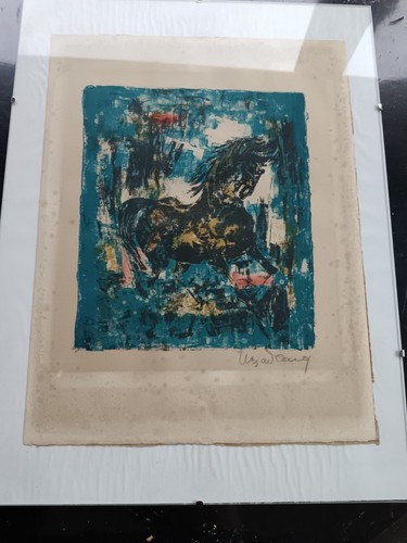 Lebadang lithographie cheval - lebadang,
