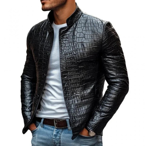 Veste créateur cuir - veste,