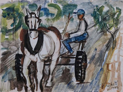 Edouard righetti peinture - righetti,