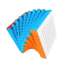 MoYu 10x10 Magic Cube Smooth & Fast Speed Puzzle for Speedcubing Kids & Adults