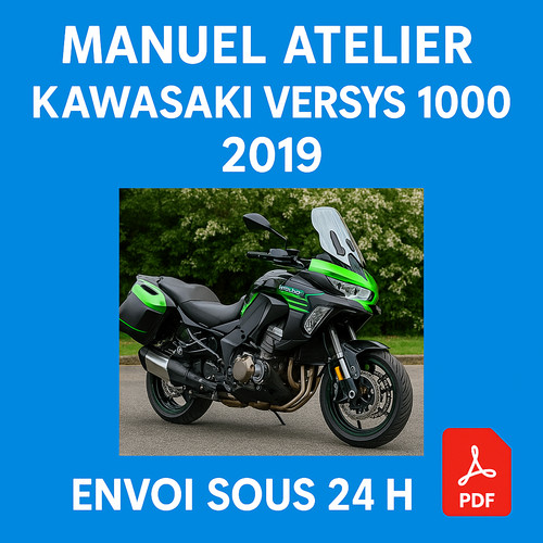 Manuel atelier kawasaki - kawasaki, versys