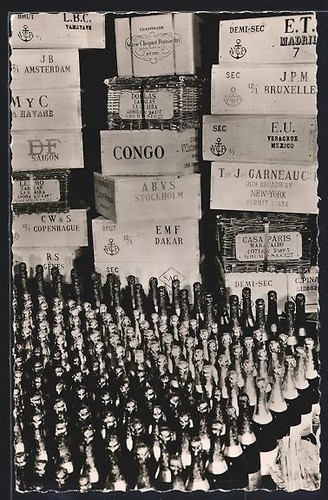 Cpa reims champagne veuve - reims,, champagne,