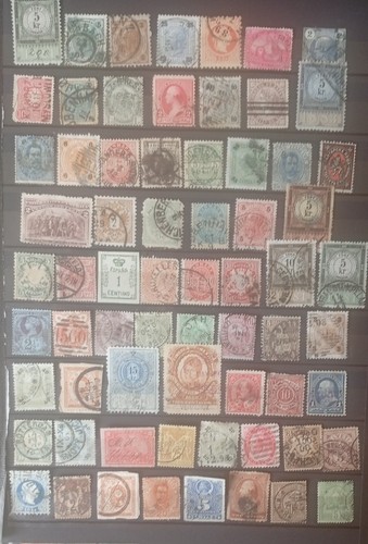 Lot timbres anciens avant - , 1900