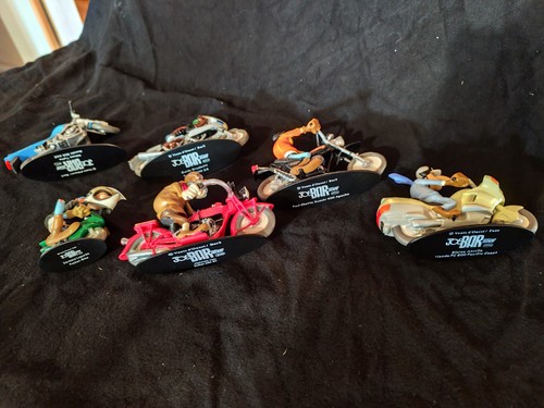 Lot moto figurine resine - lot, 6x