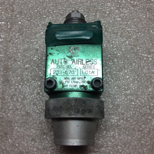 Graco auto airless 233 670 - auto-airless, 233-670
