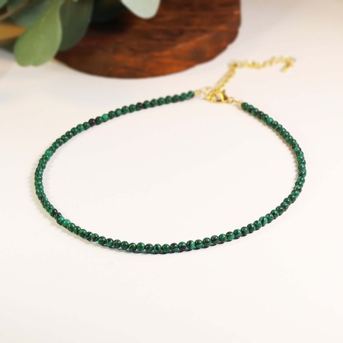 Green malachite 3mm - , round