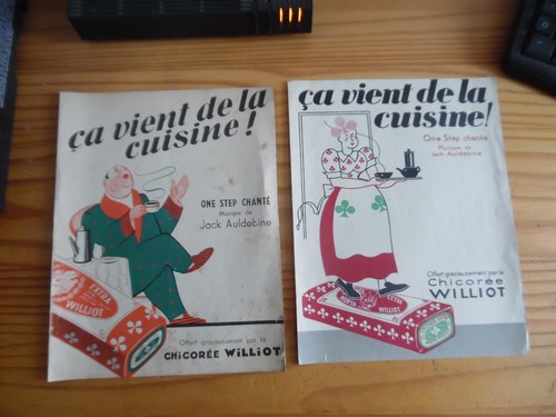 Lot partitions publicite - partitions,