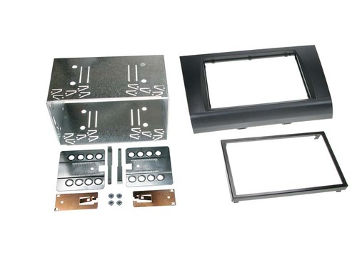 Adaptateur façade din - de, 2-din