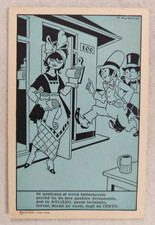 advertising postcard illustrators rubino aiano asti travelled 1956 fp