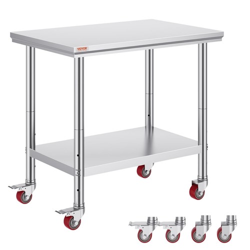 Table acier inoxydable - acier,