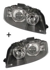 PHARE AVANT DROIT GAUCHE ÉLECTRIQUE + MOTEUR XENON AUDI A3 8P 8PA 2004-10/2005