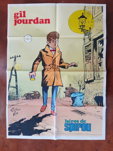 Poster gil jourdan tillieux - jourdan,