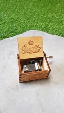 Boîte à musique en bois La