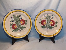 PAIRE ASSIETTES LUNEVILLE KG