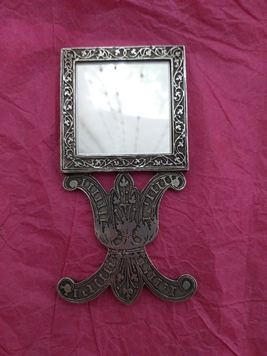 Petit miroir vénitien ancien - petit,