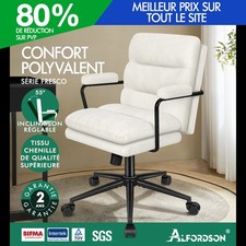 ALFORDSON Chaise de Bureau