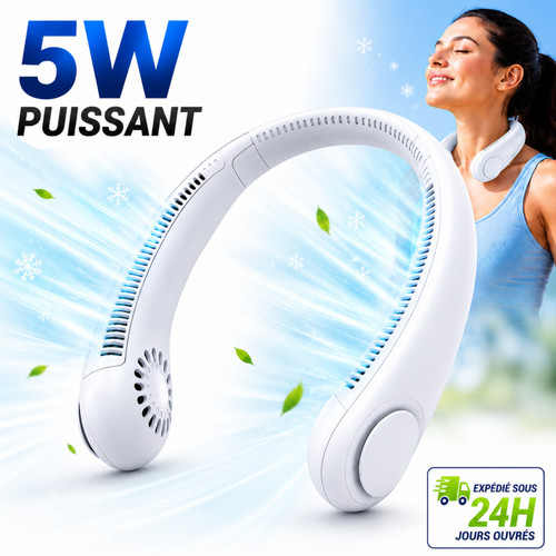 Ventilateur cou portable 5w - portable,