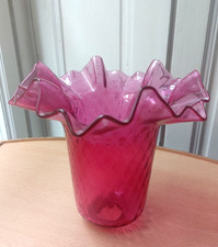 TULIPE EN DEMI CRISTAL COULEUR